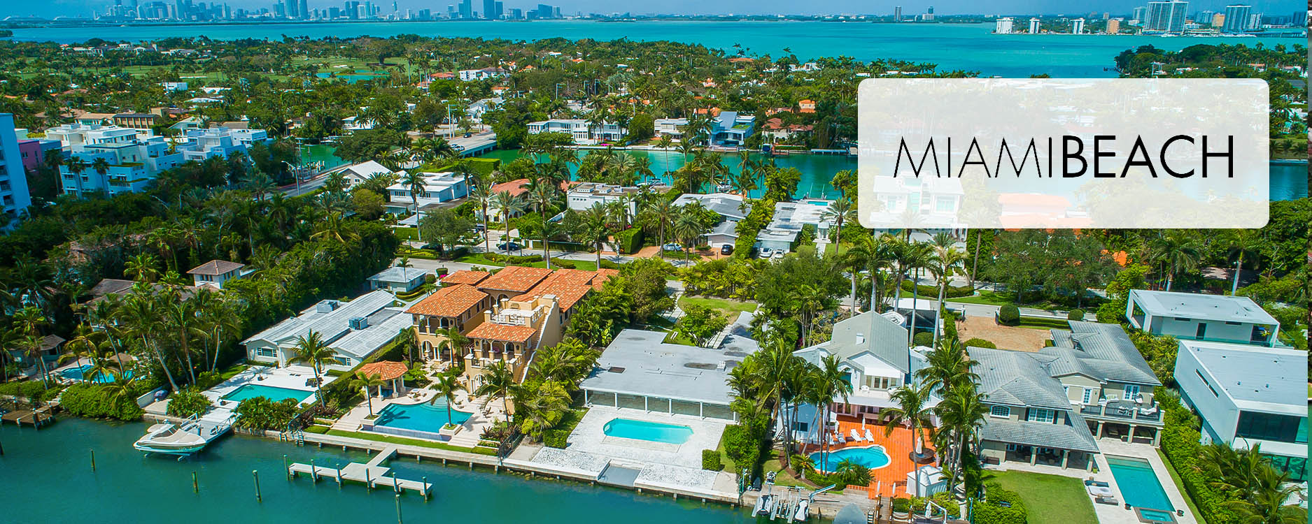Miami Beach Waterfront Homes & Mansions
