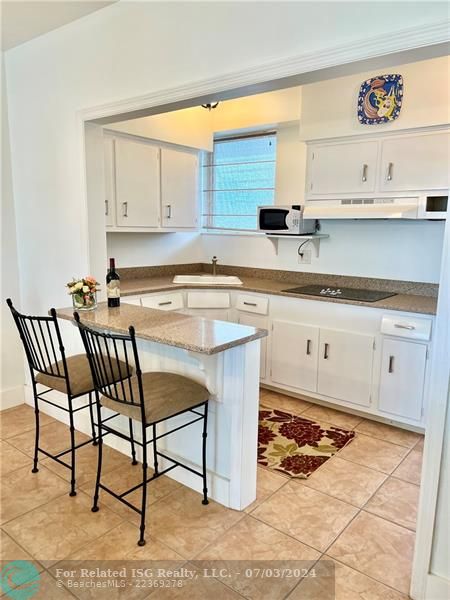 Generous size kitchen allows for family and friends to gather