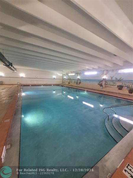 heated indoor pool