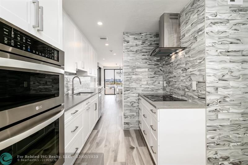 Wet Bar with Wine Coolers and Ice Machine