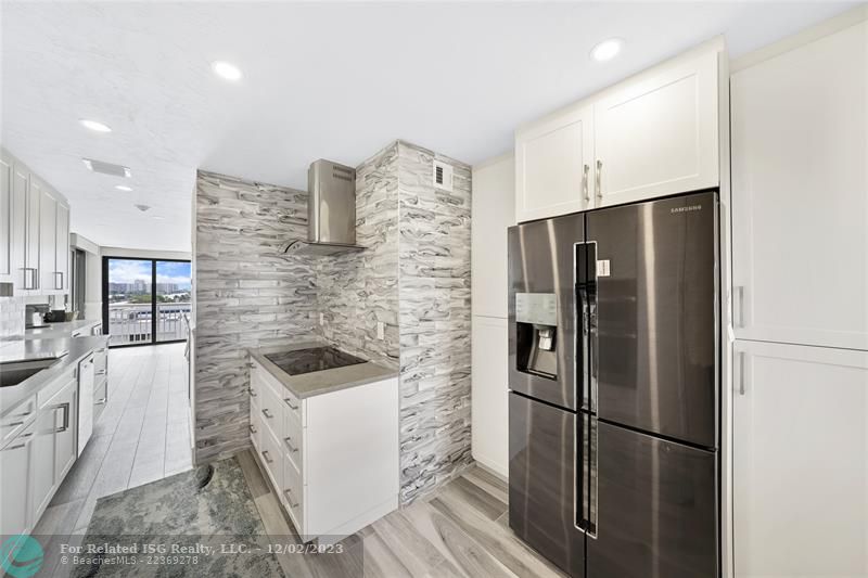 Wet Bar with Wine Coolers and Ice Machine