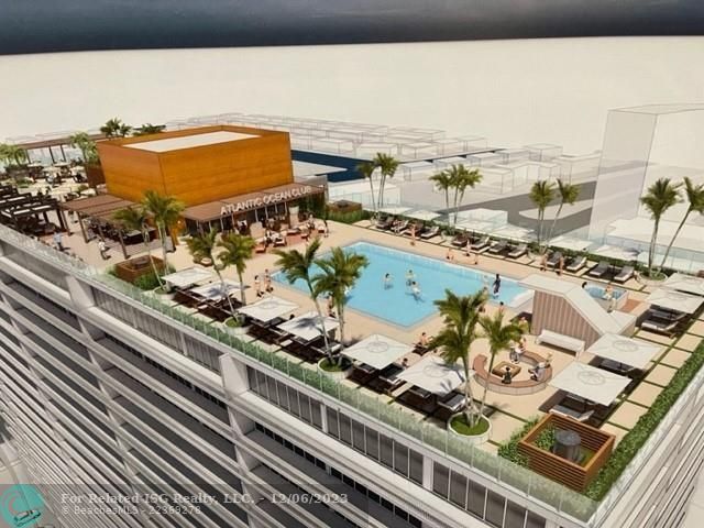 New Rooftop Pool Rendering Coming in 2024