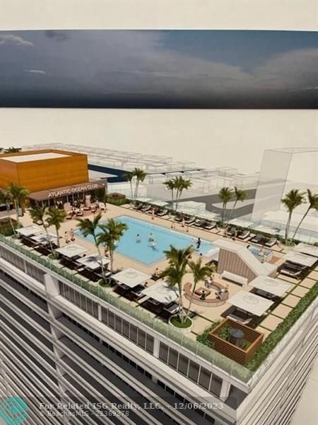 New Rooftop Pool Rendering Coming in 2024