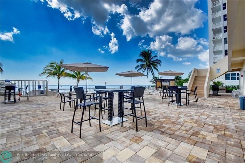 Beach Patio Social Area