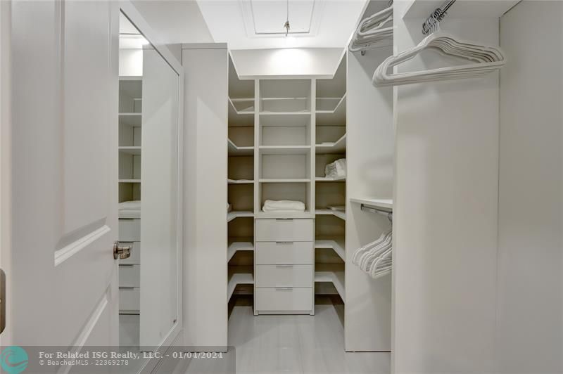 Master Bedroom Closet