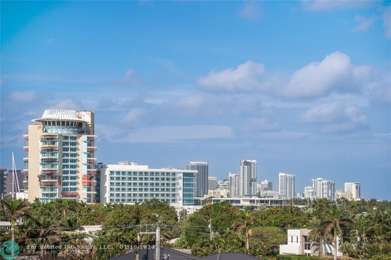 Views of Downtown Fort Lauderdale and the Port.