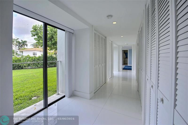 Hallway to 3 Guest Bedrooms