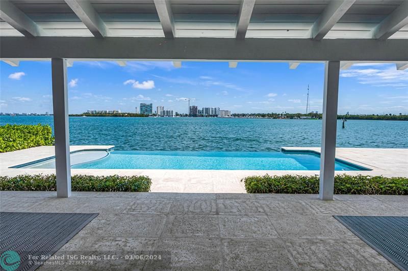 Covered Bayfront Porch