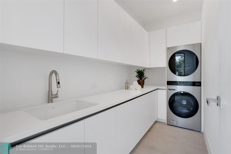 Upstairs Laundry Room