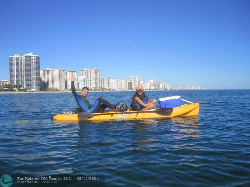 Berkley offers Kayak storage for residents