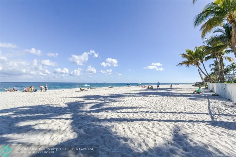 Sandy white beaches await you