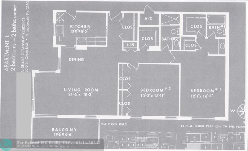 Largest Floor Plan in the building