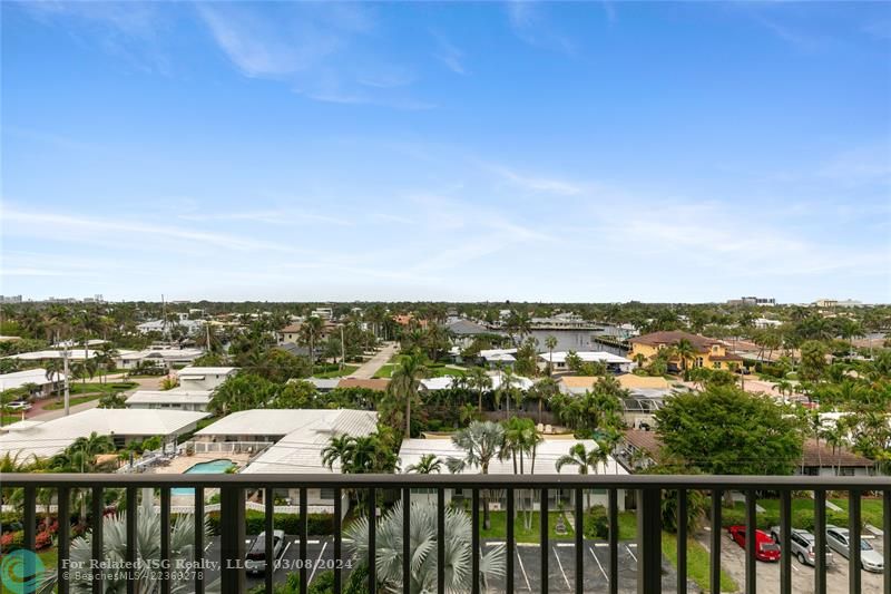 Intracoastal View from walkway to Unit.