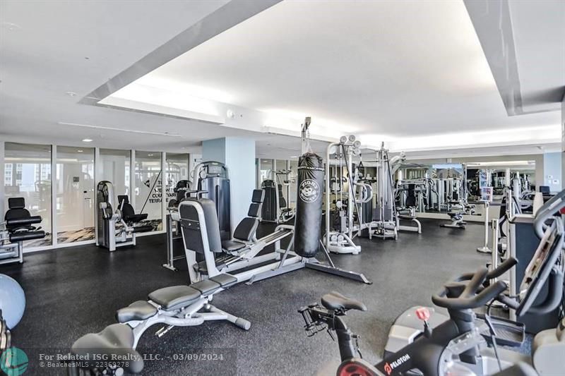 Fitness room