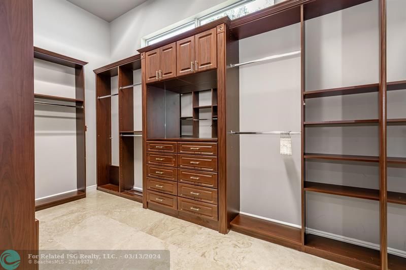 His/Her Walk-In Closets
