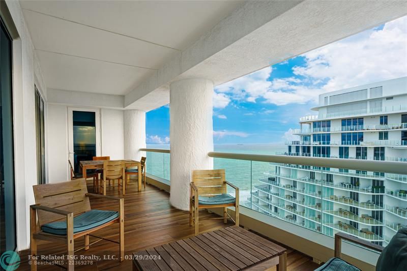 Intracoastal Waterways & Downtown Fort Lauderdale Views From West Side Terrace