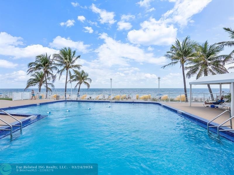 Pool on Beach