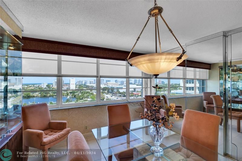 Living Room with direct East Views