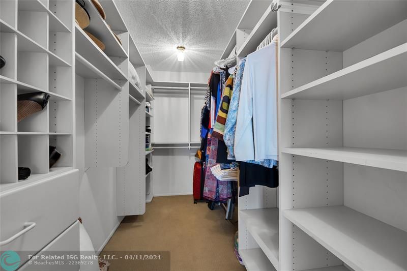 Walking Closet in Primary Bedroom