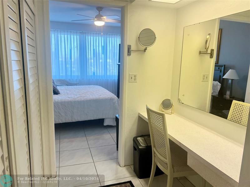 Master Vanity Area / Walk in Closet