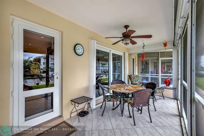 Front Screened Patio