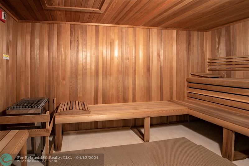 steam rooms and saunas