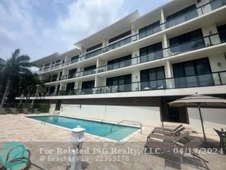 Pool facing condo