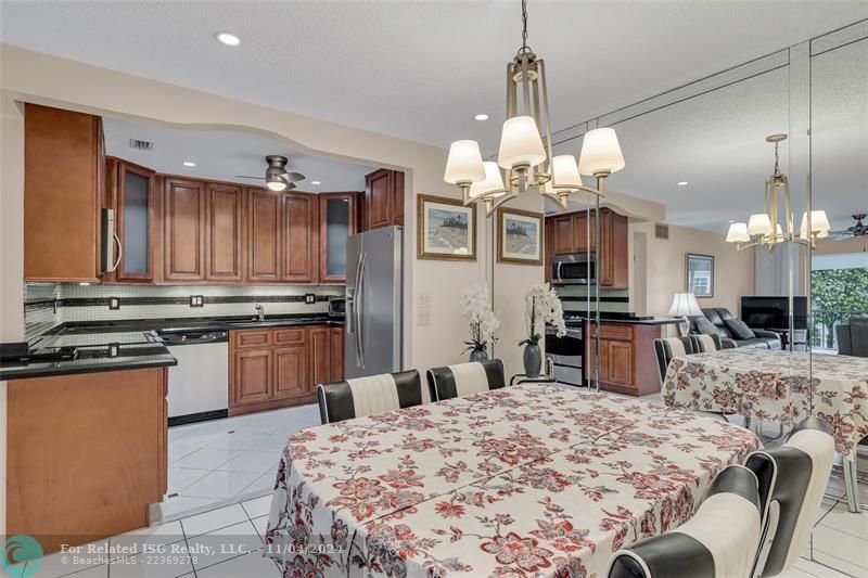 Dining Room and Kitchen