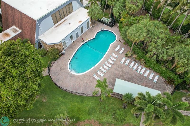 clubhouse and pool