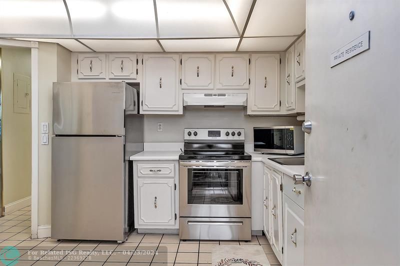 New Refrigerator and New Stove, Oven and Microwave