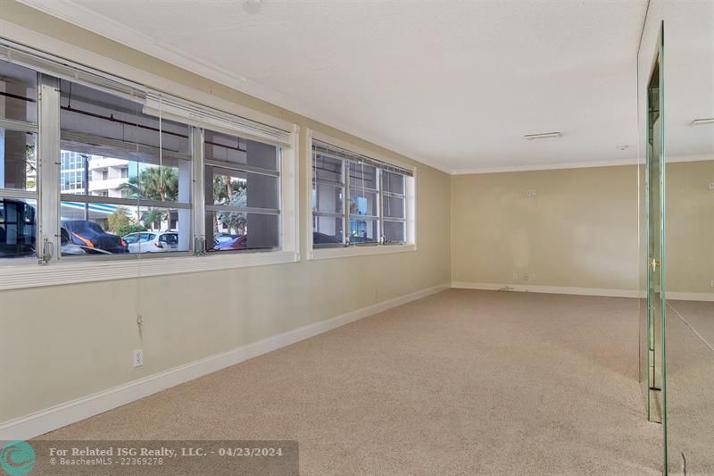 Dining & Living Room from Kitchen Entrance