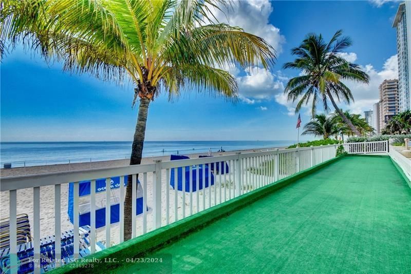 Beach Bocce Ball Court