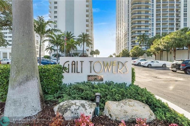 Galt Towers Entrance