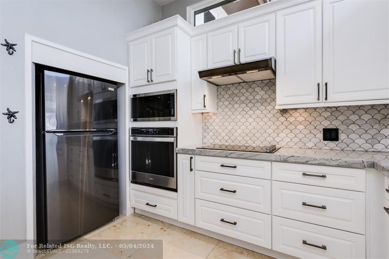 Working Fireplace by entry to In-Law Suite/Guest Bathroom