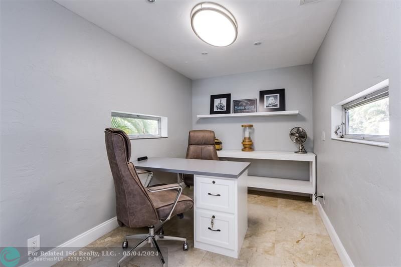 Dining Room with view of Office