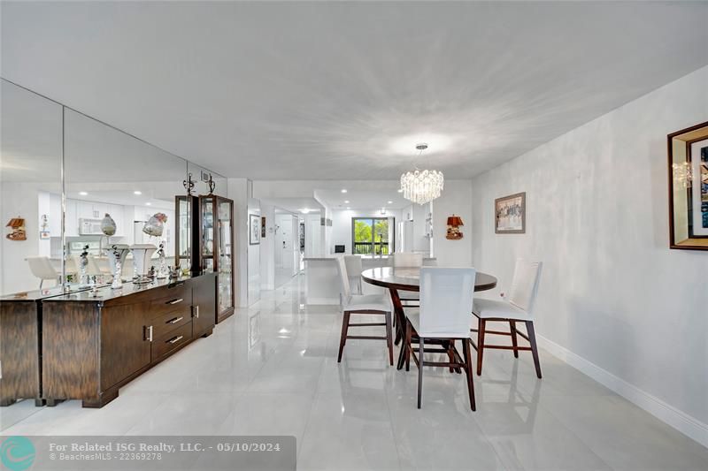 Dining Room & Open Kitchen