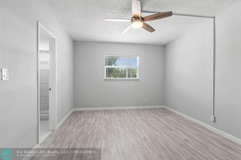 Impact window light and bright bedroom