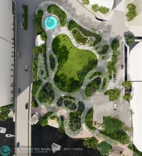 Huizenga Park redevelopment. Courtesy FTL DDA.