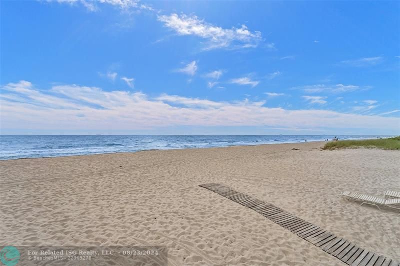 DIRECT BEACH ACCESS