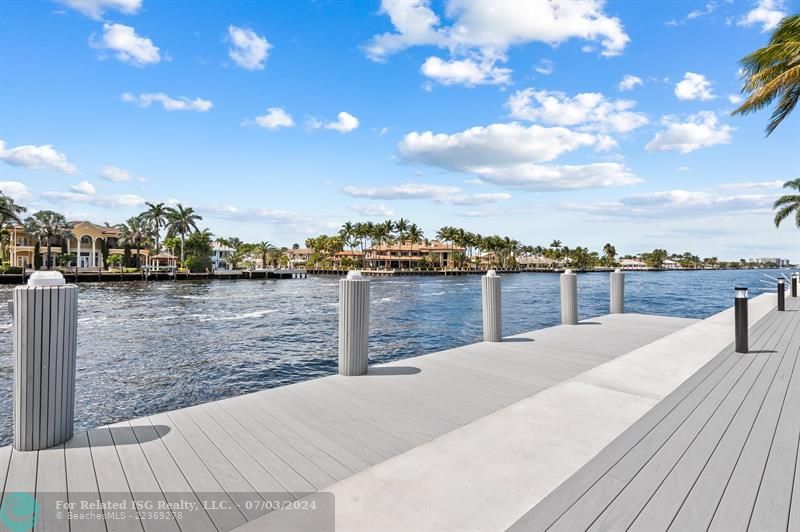 Clubhouse dock