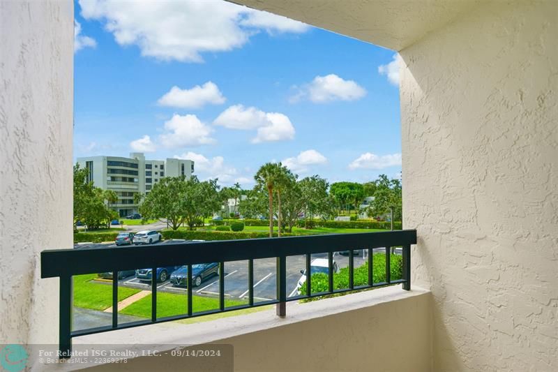 Smaller Balcony by Office