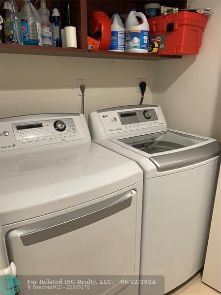 New Clothes Washer & Dryer