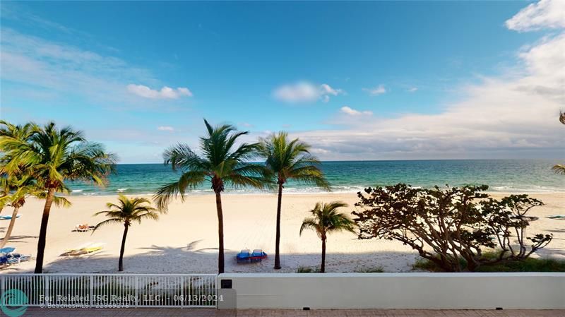 Beautiful Ocean View From Pool Deck