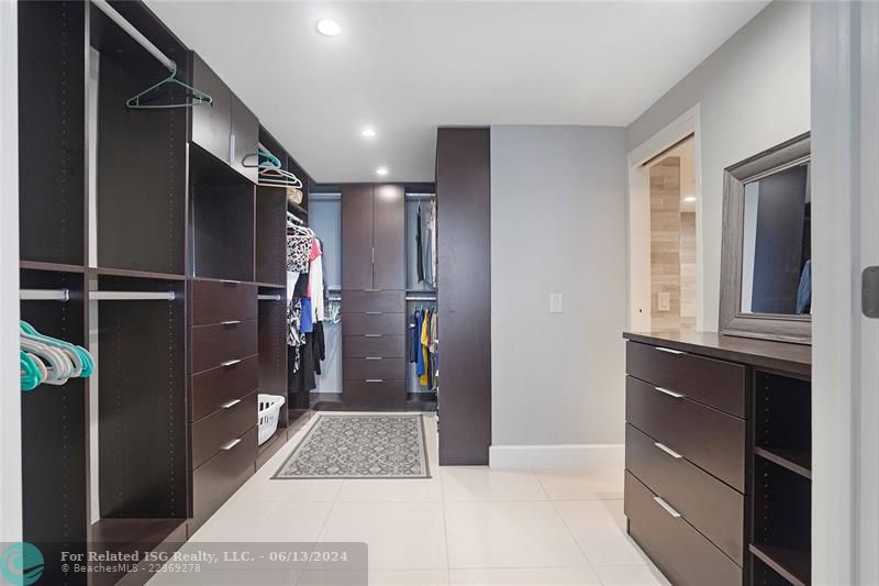 master bedroom closet