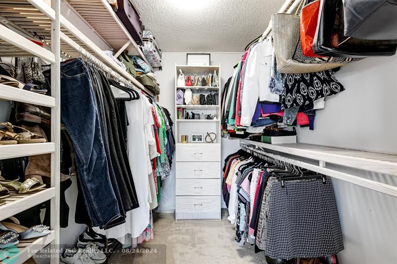 Primary Walk-In Closet