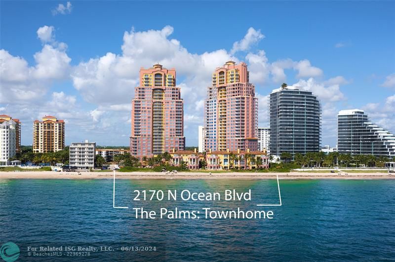 Direct Gated Ocean Townhome of 7 Units