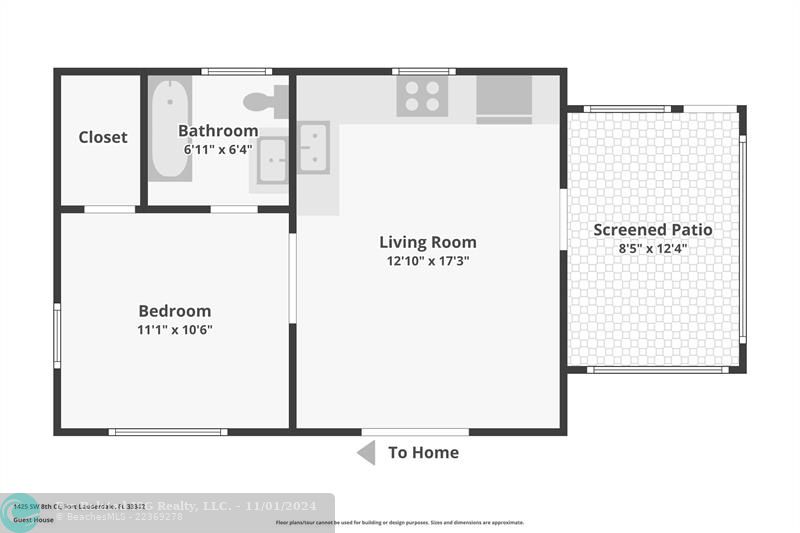 Guest House Floor Plan