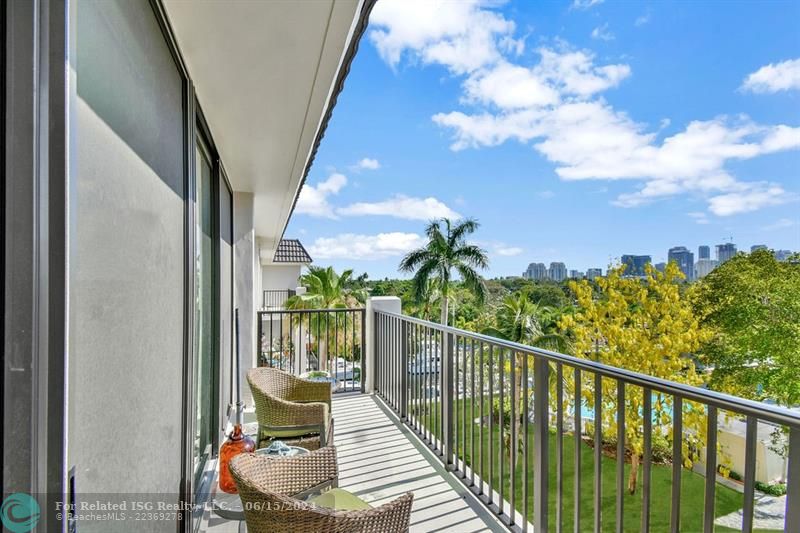 Spacious Balcony