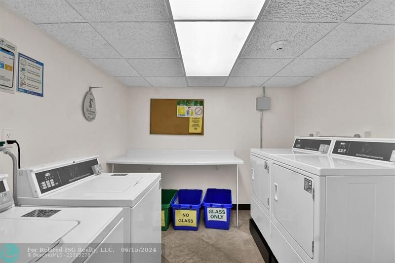 Laundry Room on Each Floor