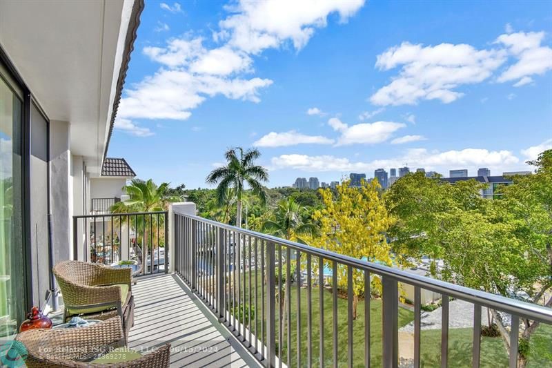 Large Balcony with new Impact Glass